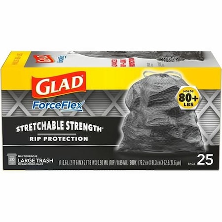 Clorox LINER, TRSH, FRCFLX, 6/25CT CLO70359